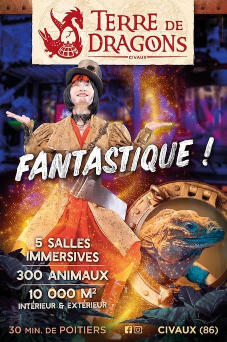 Maisons Martigny B - Proche Futuroscope Et Aquascope Chasseneuil-du-Poitou Esterno foto